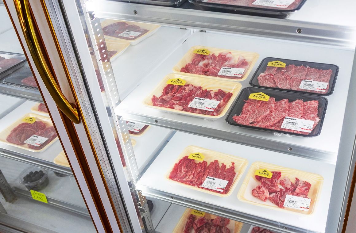 おいしい牛肉が手に入る生産直売所
