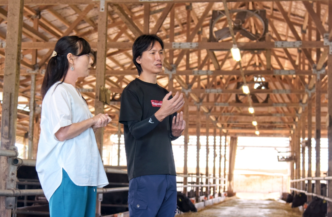 生産者、齋藤さん一家のまなざし