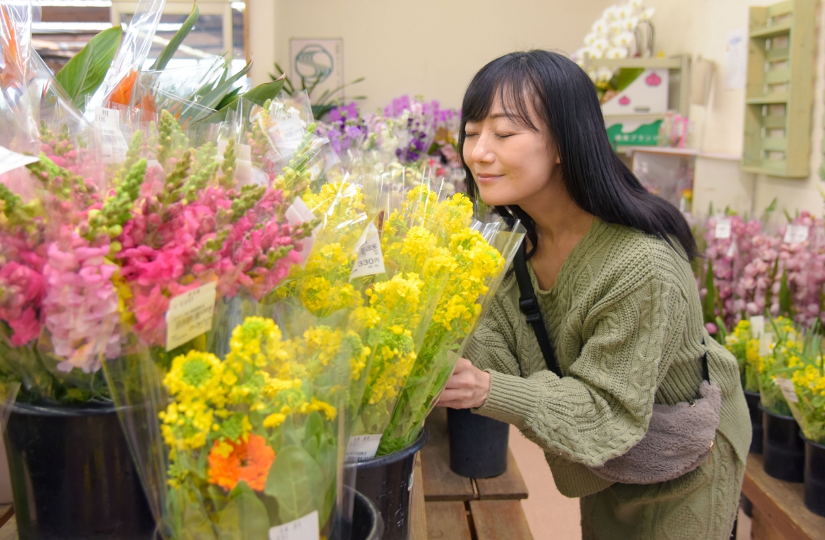 春の香りがします
